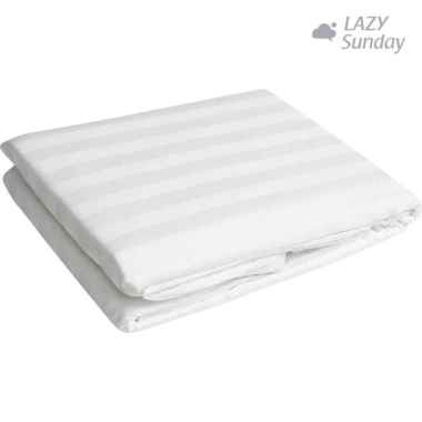 Sprei / Bed Sheet Fitted Set Size Twin / Queen / King / Super King LAZY Sunday - Hotel Collection Pu
