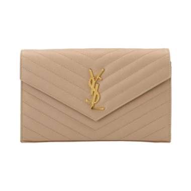 Saint Laurent Woc 22cm Beige Ghw