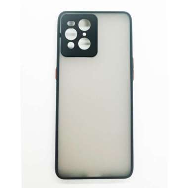 Case Oppo Find X3 / X3 Pro Hybrid with Frame Camera Lens Protector Hitam