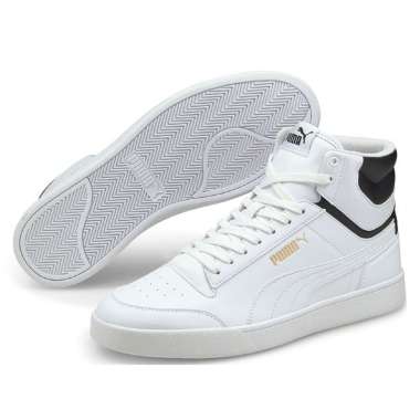 high top pumas white