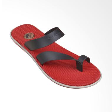 Camou Alvaro Carmine Sandal Jepit Pria - Merah