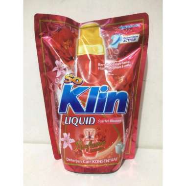 Promo Harga So Klin Liquid Detergent + Anti Bacterial Red Perfume Collection 1600 ml - Blibli