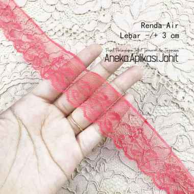 RENDA AIR KECIL (-/+22,5 METER) / RENDA AIR HALUS / RENDA AIR SOUVENIR MERAH