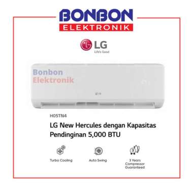 LG AC 0.5PK H05TN4 New Hercules / 1/2PK Standard 0.5 PK H05TN4