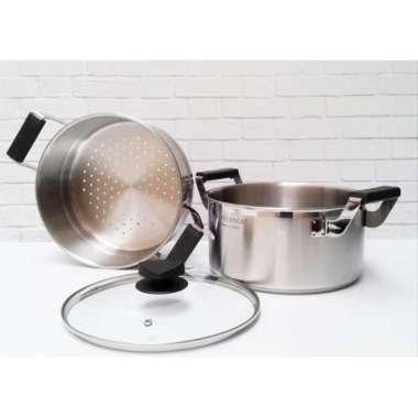 Bima Heritance Panci Kukus 24 cm BP120524 ORI 100% Multicolor