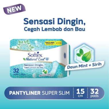 Softex Pantyliner Natural Cool+ Super Slim