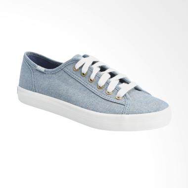 Keds KDZ-WF58119 Kickstart Seasonal Solid Sepatu Wanita - Blue