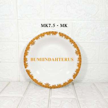 Mangkok Keramik 7.5Inch Motif Bit Ceramics / Mangkok Makan Keramik (MK7.5A)- 6Pcs MAHKOTA