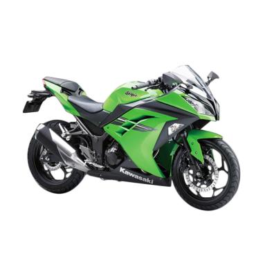 Kawasaki Ninja 250 Sepeda Motor [VIN 2018/ OTR JAKARTA] Kawasaki Rider Protection Green JADETABEKSER