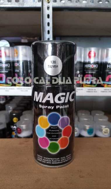 Magic Spray Paint 136 Silver