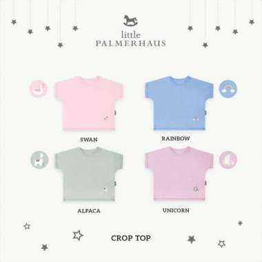 Little Palmerhaus Crop Top (Baju Pendek) - Baju anak perempuan