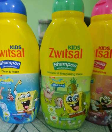 zwitsal kids sampo hijau