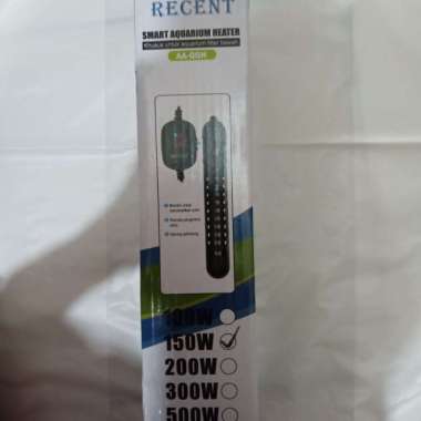 aquarium kolam ikan SMART heater RECENT QGH auto 150 watt