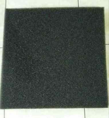 aquarium kolam ikan media filter bio foam hitam uk 50 cm x 100 cm