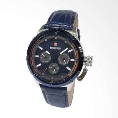Expedition 6765BFLTUBU Jam Tangan Wanita - Navy Silver