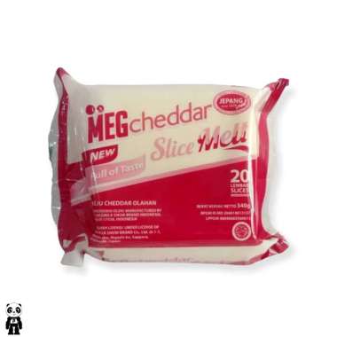 Promo Harga MEG Cheddar Slice Melt 320 gr - Blibli
