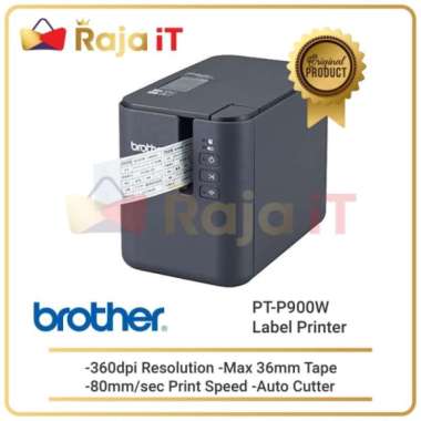 harga Unik BROTHER Printer Label Maker PT P900W Label Printer Ptouch PT P900 W Diskon Blibli.com