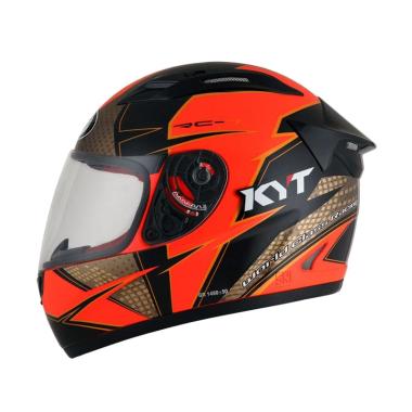 KYT RC Seven #16 Helm Full Face L Red Gold