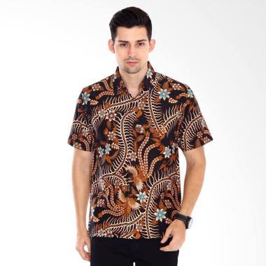 Adinata Batik Jaladhi Hem Batik Pria Lengan Pendek
