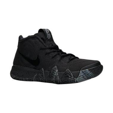 Nike Kyrie 4 Blackout Sepatu Basket - Black