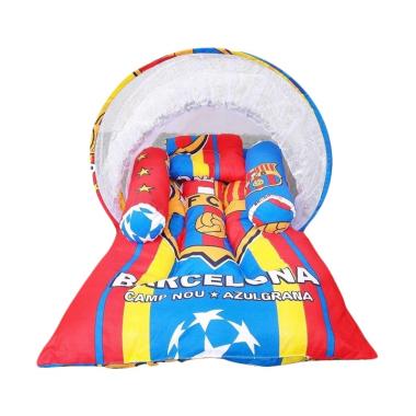 Elha Baby KBLK 142 Barcelona Edisi 4 Kasur Bayi Lipat Kelambu
