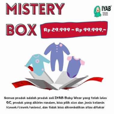 IYAB BABY WEAR MYSTERY BOX PAKAIAN BAYI XL sepatu unisex