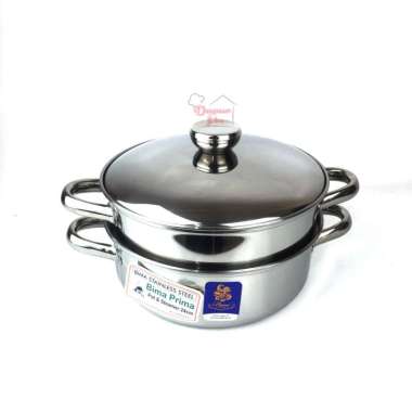 Bima 2 Tier Steamer 24 cm Prima / Panci Kukus
