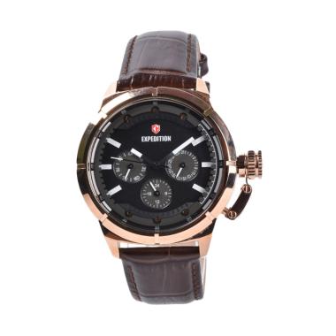 Expedition 6765BFLRGBA Jam Tangan Wanita - Coklat