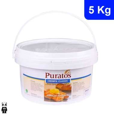 Puratos Cremfil Classic Filling Roti Rasa Vanilla 5Kg Isian Roti