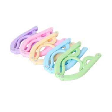 Gantungan Baju Lipat [Random/1 pcs] / Hanger Pakaian Celana Super Multicolor