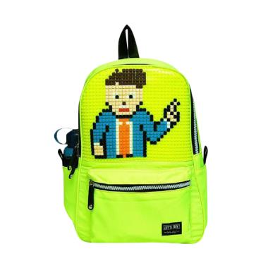 SHWJ B666 Backpask Tas Sekolah Anak - Green