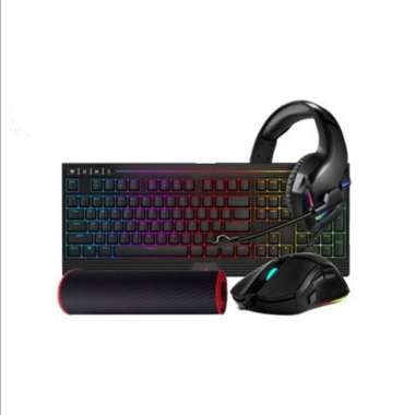 1STPLAYER Gaming DK9.0 Fire Dancing Kit (Gaming KB + MS + HS + MSPad)