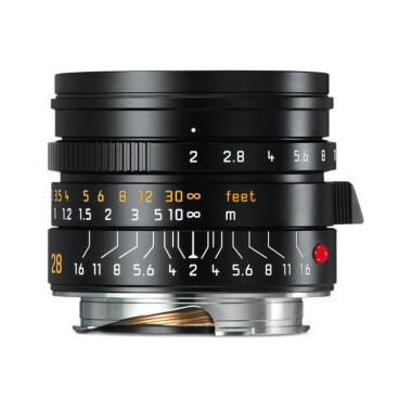 Leica 11604 Summicron-M 28mm f/2 ASPH Lens with Plastic Hood