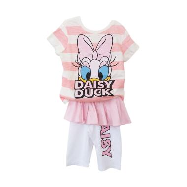 GBS Stripe Daisy Setelan Baju Anak Perempuan