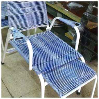Jual Kursi Santai Selonjoran-Kursi Malas-Kursi Santai Tali Plastik Multicolor