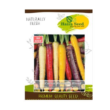 Haira Seed Wortel Rainbow Blend Bibit Tanaman