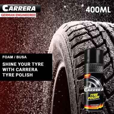 Semir Ban Pengkilap Ban Motor Mobil Carrera FOAM Germany Formula 400ml