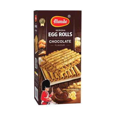 Promo Harga Monde Serena Egg Roll Chocolate 168 gr - Blibli