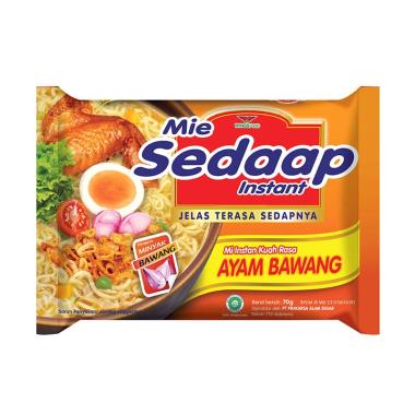 Promo Harga Sedaap Mie Kuah Ayam Bawang 70 gr - Blibli