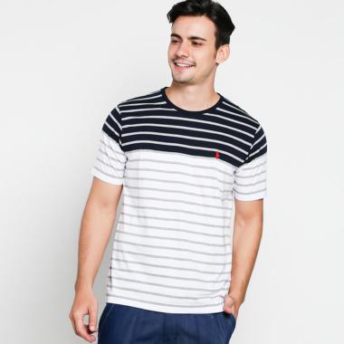 POLO RALPH LAUREN  Stripe Custom Fi ... White NP.Navy [PX3100015]