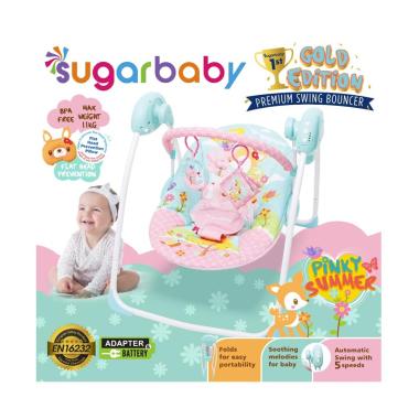 Sugar Baby Gold Edition Premium Swing Pinky Summer Bouncer -