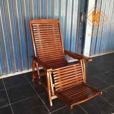 kursi lipat/kursi malas/kursi santai kayu jati kualitas export