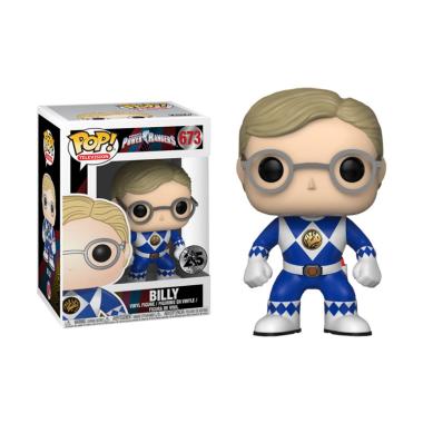 Funko POP! Television Mighty Morphin Power Rangers 25th Anniversary - Billy (Unmasked Blue Ranger) #