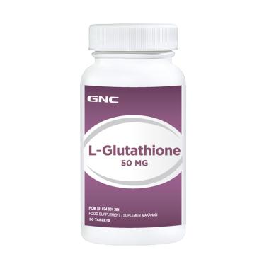 GNC Live Well 010667 GNC L-Glutathione Suplemen Kesehatan [50 Tablet]
