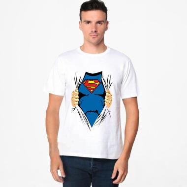 Ootd Hijab Kaos Superman