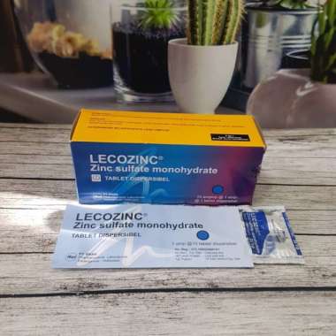 Lecozinc Sediaan Tablet Syrup Drop - Zinc Sulfate Monohydrate