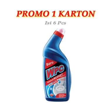 [PROMO 1 DUS] WPC Extra Kuat Botol 600ml / WPC Cairan Pembersih Toilet & Kamar Mandi / Pembersih Lan