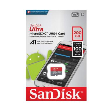 Jual Sandisk Ultra Micro Sd Class10 Memory Card 200 Gb Murah Agustus 2020 Blibli Com
