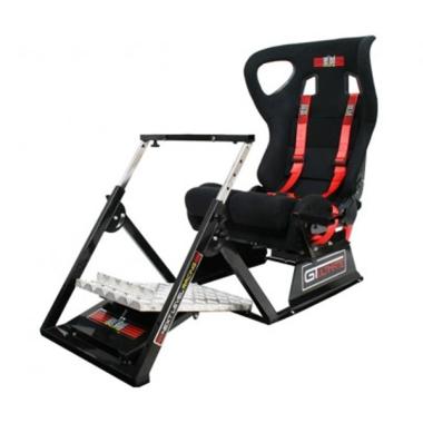 Next Level Pagnian Racing GT Ultimate Racing Simulator V2 Seat + Steering Wheel Stand + Gearshift Ho