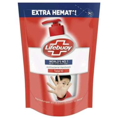 Sabun Cair Cuci Tangan Lifebuoy Total 10 Refill 220ml